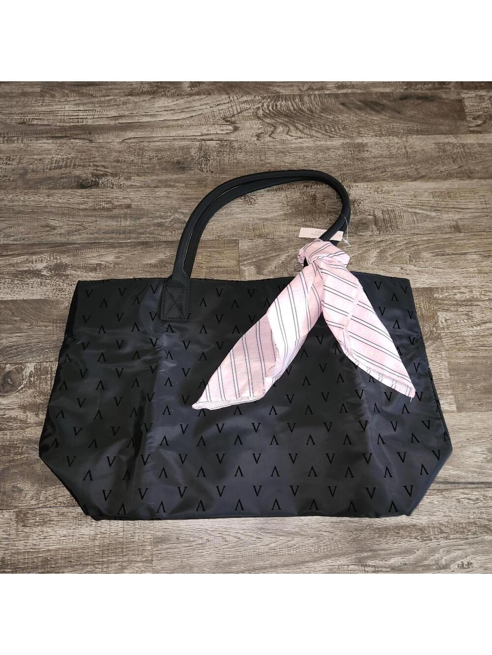 Victoria's Secret Tote Bag With Bow Tie